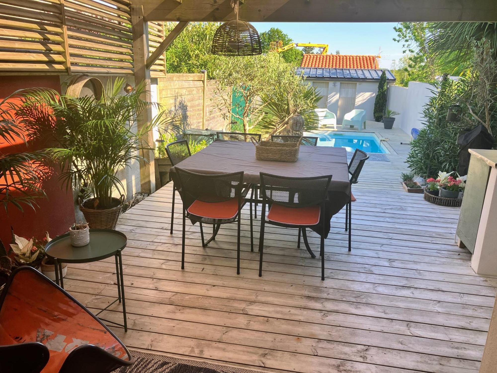 Villa Baliste Et Sa Piscine Aux Sables D'Olonne Chateau-d'Olonne Exterior photo